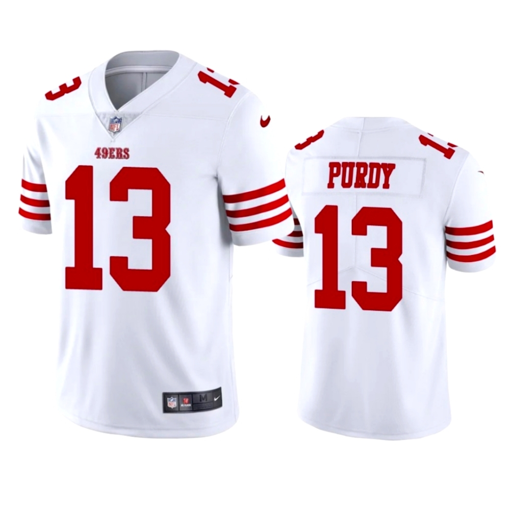San Francisco 49ers Brock Purdy White Jersey